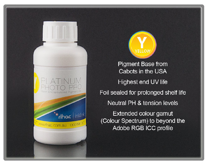 100m 29 & 29XL compatible Pigment Ink Yellow